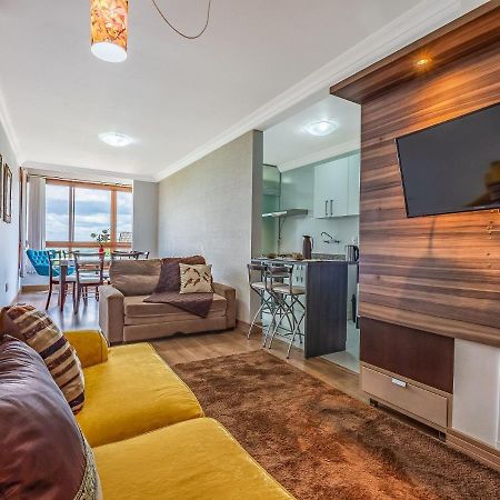 Cristo Rei 302 - Apartamento Em Gramado - Vista Para O Vale Appartement Buitenkant foto