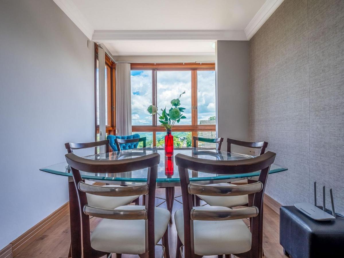 Cristo Rei 302 - Apartamento Em Gramado - Vista Para O Vale Appartement Buitenkant foto