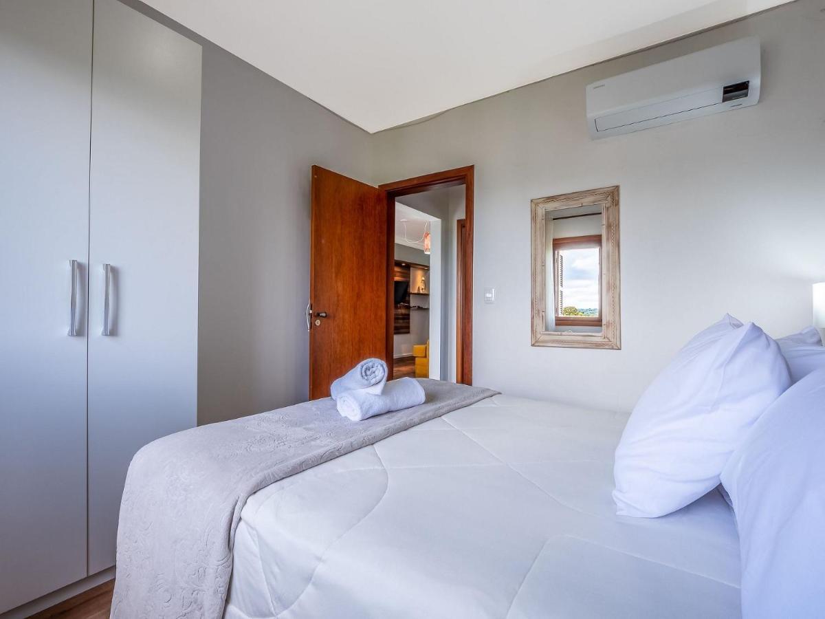 Cristo Rei 302 - Apartamento Em Gramado - Vista Para O Vale Appartement Buitenkant foto